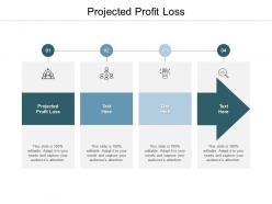Projected profit loss ppt powerpoint presentation model infographic template cpb