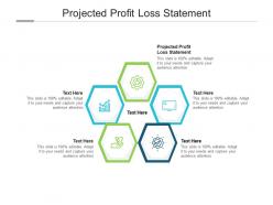 Projected profit loss statement ppt powerpoint presentation pictures graphics cpb