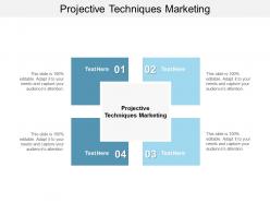 Projective techniques marketing ppt powerpoint presentation portfolio cpb