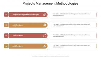 Projects Management Methodologies In Powerpoint And Google Slides Cpb