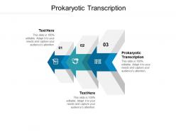 Prokaryotic transcription ppt powerpoint presentation infographic template guide cpb