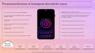 Prominent Features Of Instagram Introducing Instagram Threads Better Way For Sharing AI CD V