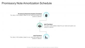 Promissory Note Amortization Schedule In Powerpoint And Google Slides Cpb