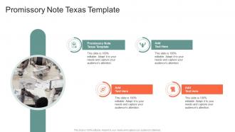 Promissory Note Texas Template In Powerpoint And Google Slides Cpb