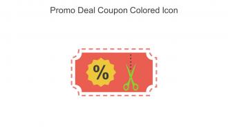 Promo Deal Coupon Colored Icon In Powerpoint Pptx Png And Editable Eps Format