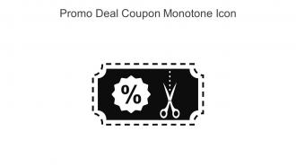 Promo Deal Coupon Monotone Icon In Powerpoint Pptx Png And Editable Eps Format