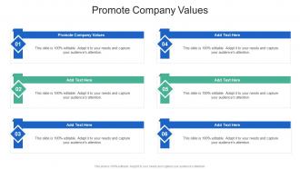 Promote Company Values In Powerpoint And Google Slides Cpb