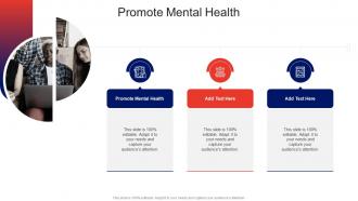 Promote Mental Health In Powerpoint And Google Slides Cpb
