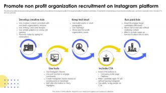 Promote Non Profit Organization Recruitment Developing Strategic Recruitment Promotion Strategy SS V