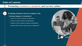 Promoting Ecommerce Products And Services Online Powerpoint Presentation Slides Appealing Template