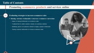 Promoting Ecommerce Products And Services Online Powerpoint Presentation Slides Good Slides