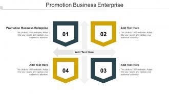 Promotion Business Enterprise Ppt Powerpoint Presentation Layouts Summary Cpb
