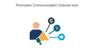 Promotion Communication Colored Icon In Powerpoint Pptx Png And Editable Eps Format