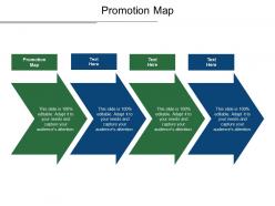 Promotion map ppt powerpoint presentation file images cpb