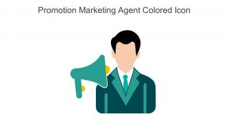 Promotion Marketing Agent Colored Icon In Powerpoint Pptx Png And Editable Eps Format