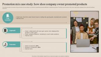 Promotion Mix Case Study How Shoe Company Optimizing Functional Level Strategy SS V