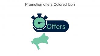 Promotion Offers Colored Icon In Powerpoint Pptx Png And Editable Eps Format