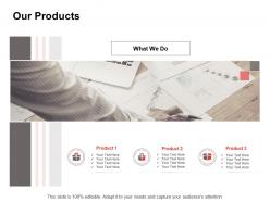 Promotion our products ppt powerpoint presentation portfolio template