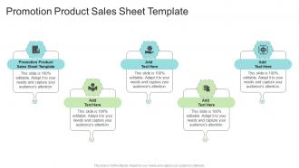 Promotion Product Sales Sheet Template In Powerpoint And Google Slides Cpb