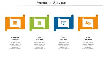 Promotion Services Ppt Powerpoint Presentation Styles Slide Cpb