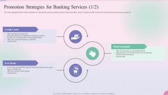 Promotion Strategies For Banking Services Operational Process Management In The Banking Services