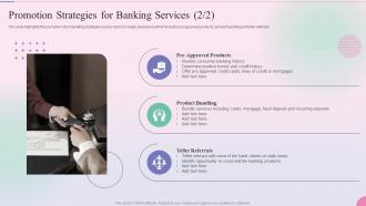 Promotion Strategies For Banking Services Operational Process Management In The Banking Services