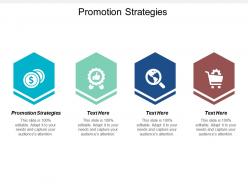 Promotion strategies ppt powerpoint presentation gallery design inspiration cpb