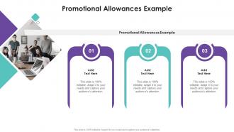 Promotional Allowances Example In Powerpoint And Google Slides Cpb
