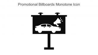 Promotional Billboards Monotone Icon In Powerpoint Pptx Png And Editable Eps Format