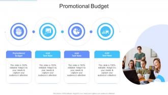 Promotional Budget In Powerpoint And Google Slides Cpb