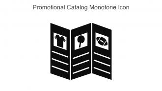 Promotional Catalog Monotone Icon In Powerpoint Pptx Png And Editable Eps Format