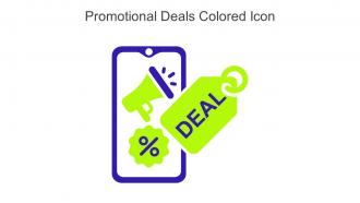 Promotional Deals Colored Icon In Powerpoint Pptx Png And Editable Eps Format