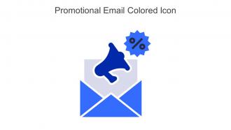 Promotional Email Colored Icon In Powerpoint Pptx Png And Editable Eps Format