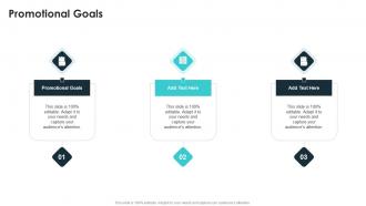Promotional Goals In Powerpoint And Google Slides Cpb