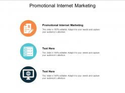 Promotional internet marketing ppt powerpoint presentation portfolio vector cpb