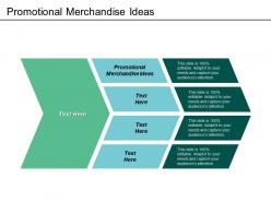 Promotional merchandise ideas ppt powerpoint presentation gallery themes cpb
