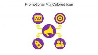 Promotional Mix Colored Icon In Powerpoint Pptx Png And Editable Eps Format
