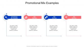 Promotional Mix Examples In Powerpoint And Google Slides Cpb