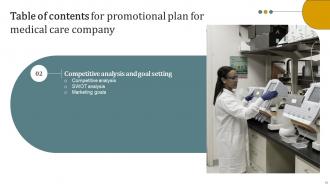 Promotional Plan For Medical Care Company Powerpoint Presentation Slides Strategy CD V Idea Engaging