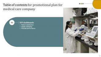 Promotional Plan For Medical Care Company Powerpoint Presentation Slides Strategy CD V Analytical Adaptable