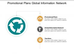 Promotional plans global information network business process management products cpb