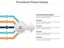 Promotional product industry ppt powerpoint presentation file graphics template cpb