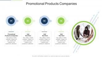 Promotional Products Companies In Powerpoint And Google Slides Cpb