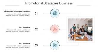 Promotional Strategies Business In Powerpoint And Google Slides Cpb