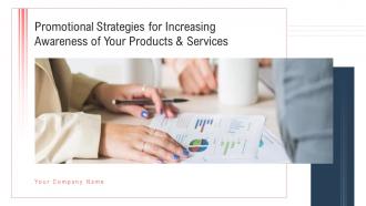 Promotional strategies for increasing awareness of your products and services complete deck
