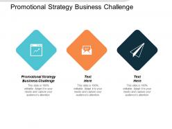 Promotional strategy business challenge ppt powerpoint presentation inspiration graphics cpb