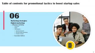 Promotional Tactics To Boost Startup Sales Powerpoint Presentation Slides Strategy CD V Impressive Compatible