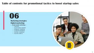 Promotional Tactics To Boost Startup Sales Powerpoint Presentation Slides Strategy CD V Attractive Compatible