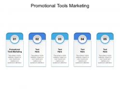 Promotional tools marketing ppt powerpoint presentation gallery display cpb