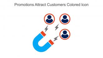 Promotions Attract Customers Colored Icon In Powerpoint Pptx Png And Editable Eps Format